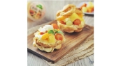 Choux Pastry with Fruit Vla